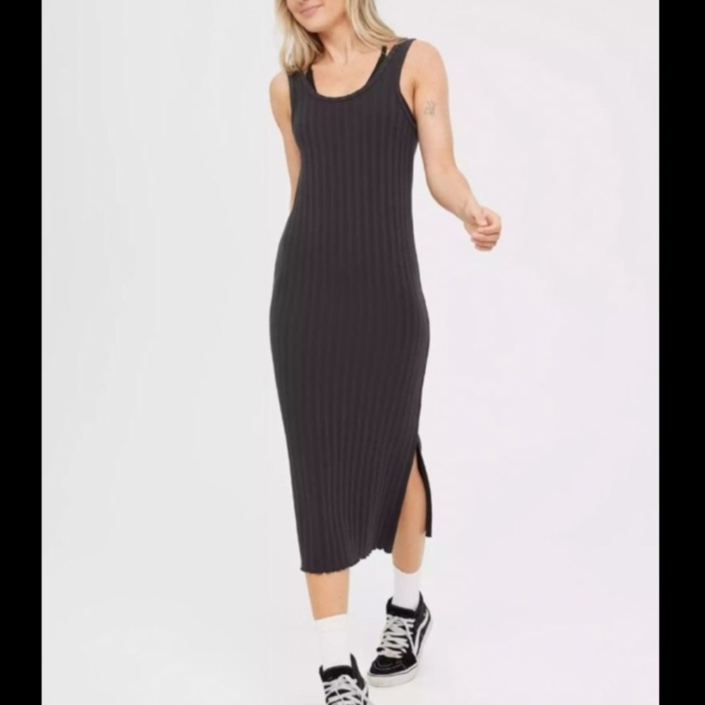 NWOT Aerie OG groove midi dress